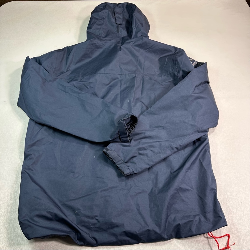 Helly Hansen Ervik Jacket Mens Rainwear Helly Tech Full Zip Hooded Navy - Picture 2 of 10